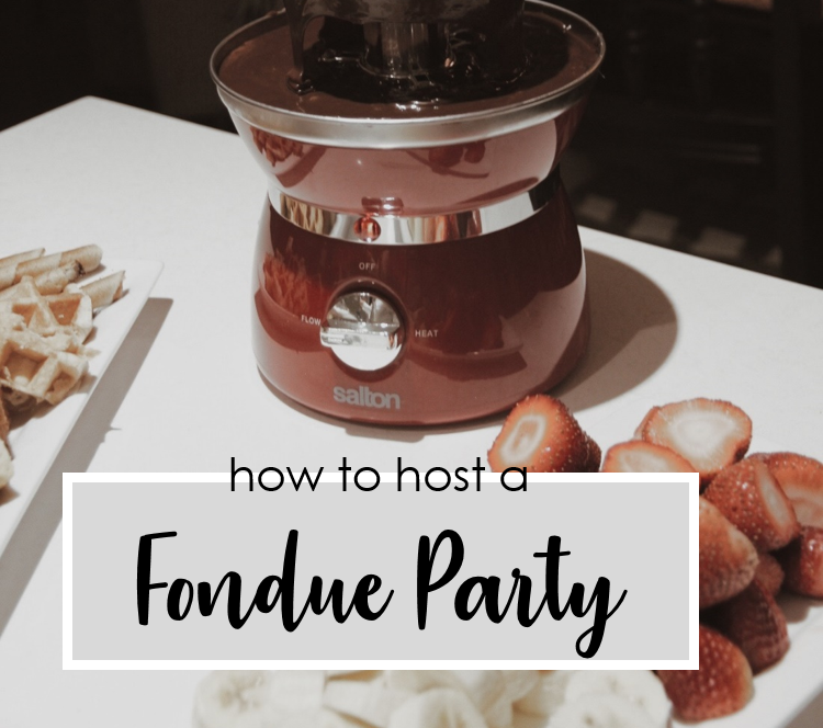 Comment organiser une soirée fondue au chocolat
