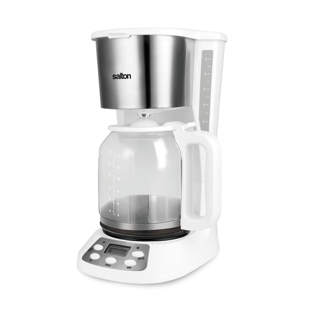 Cafetière Jumbo Java – 14 tasses, blanche