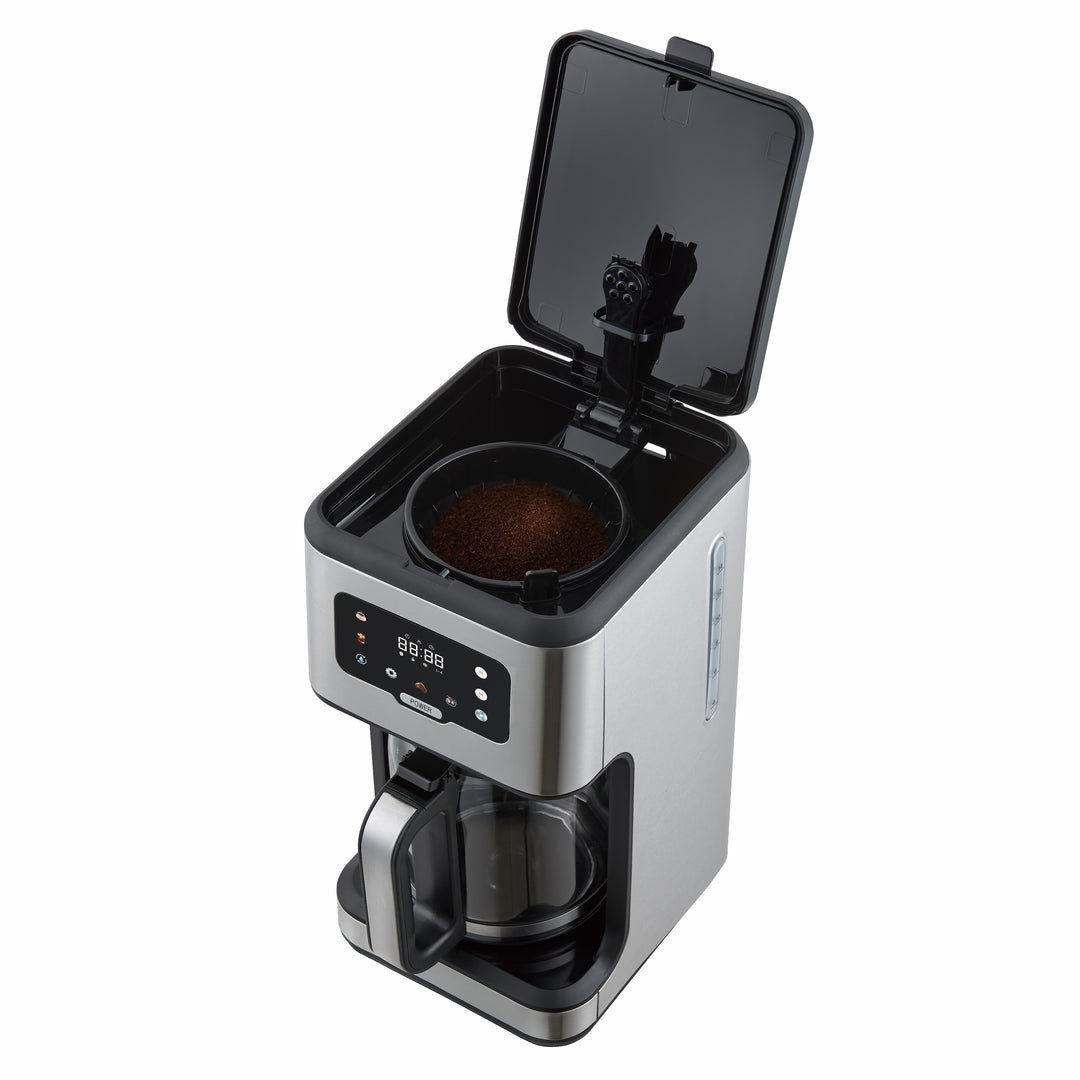 Salton Stainless Steel Digital Coffee Maker - 14 Cup