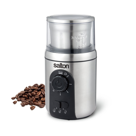 Salton Stainless Steel Smart Coffee Grinder