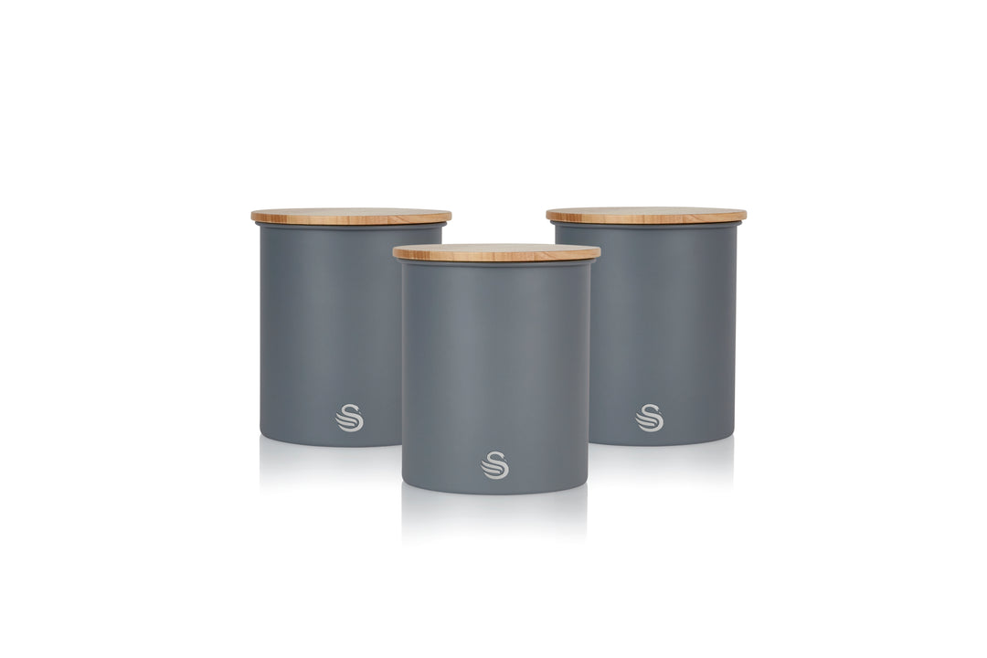 Swan Nordic Set of 3 Cannisters