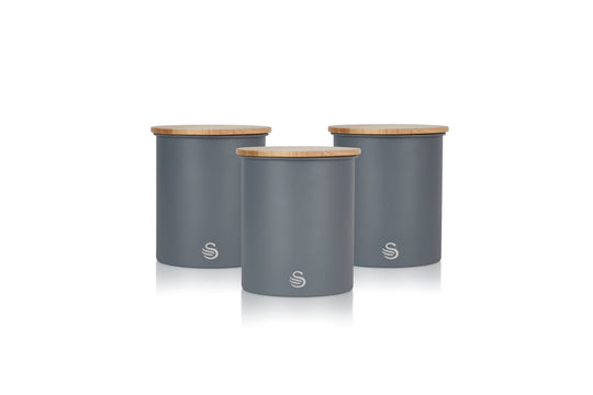 Swan Nordic Set of 3 Cannisters