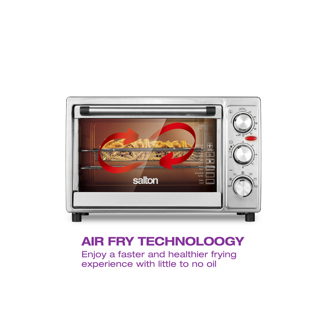 Salton Air Fryer Toaster Oven - 6 Slice