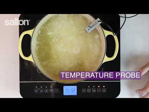 Table de cuisson à induction Salton avec sonde de température