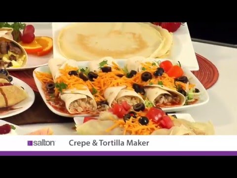 Salton Cordless Crepe & Tortilla Maker