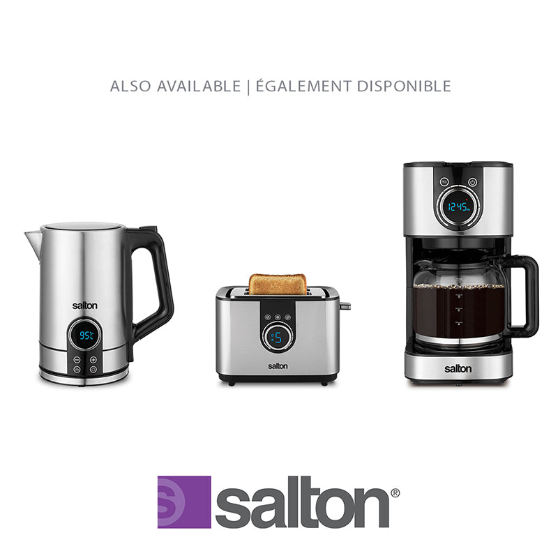 Salton Stainless Steel Digital Toaster - 2 Slice