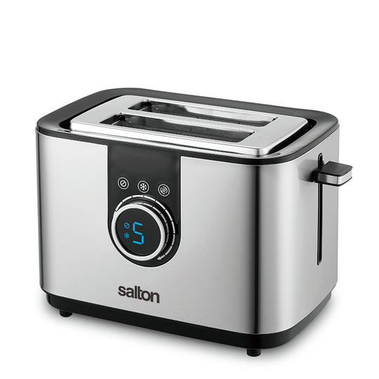 Salton Stainless Steel Digital Toaster - 2 Slice