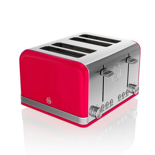 Swan Retro 4 Slice Toaster